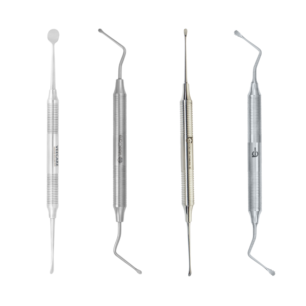 Veecare Complete Surgical Debridement Curette Set